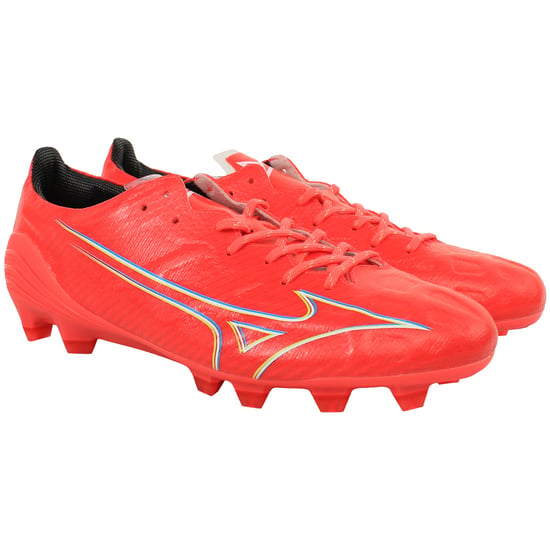 Mizuno Alpha Elite Mens Red Football Boots - Image 2