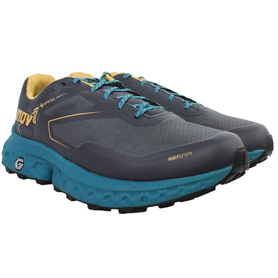 Inov-8 Rocfly G 350 GTX Womens Grey Running Shoes - Image 2
