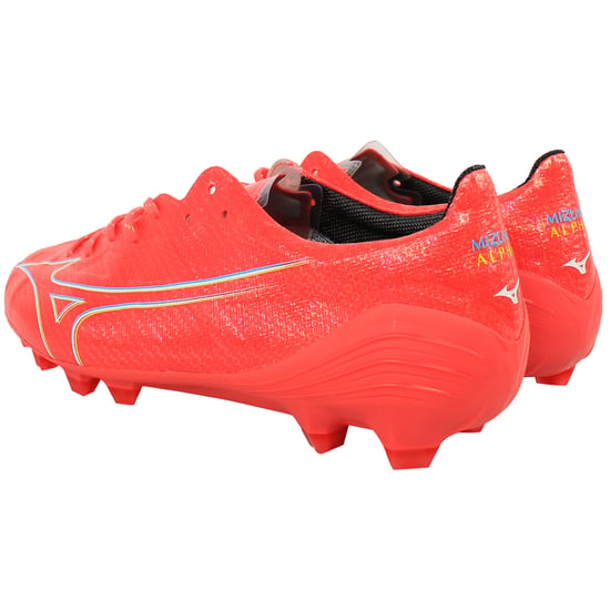 Mizuno Alpha Japan Mens Red Football Boots - Image 3