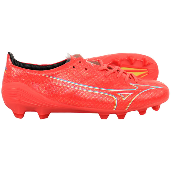 Mizuno Alpha Japan Mens Red Football Boots - Image 4