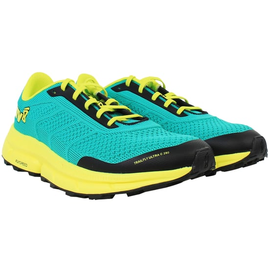 Inov-8 Trailfly Ultra G 280 Womens Green Running Shoes - Image 2