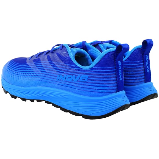 Inov-8 Trailfly Speed Mens Blue Running Shoes (Wide Fit) - Image 3