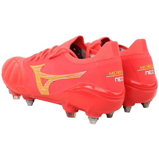 Mizuno Morelia Neo IV Beta Japan Mix Mens Red Football Boots - Image 3