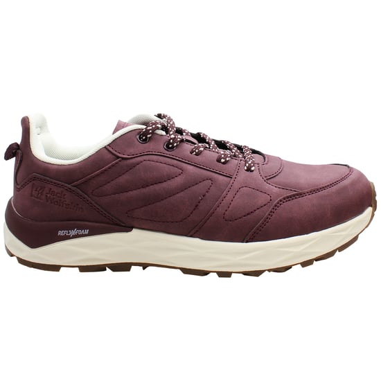 Jack Wolfskin Portland Low Womens Grape Walking Shoes - Image 1