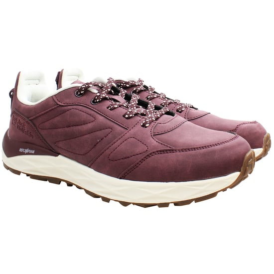 Jack Wolfskin Portland Low Womens Grape Walking Shoes - Image 2