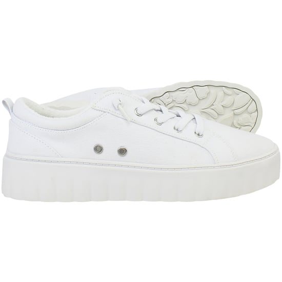 Roxy Sheilahh Womens White Trainers - Image 4