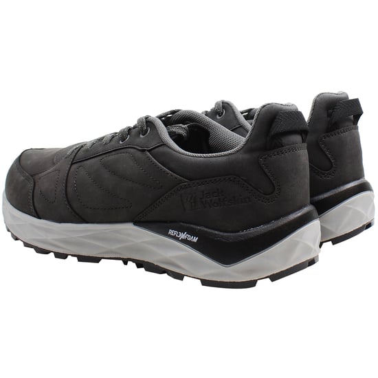 Jack Wolfskin Portand Low Womens Black Walking Shoes - Image 3