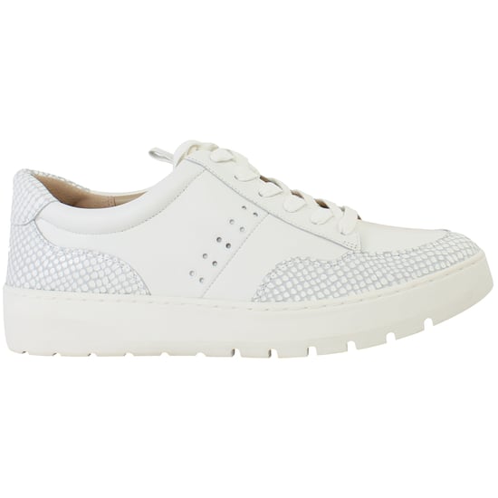 Vionic Abyss Ysenia Lizard Womens White Trainers - Image 1