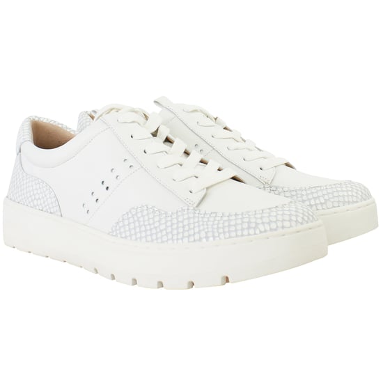 Vionic Abyss Ysenia Lizard Womens White Trainers - Image 2