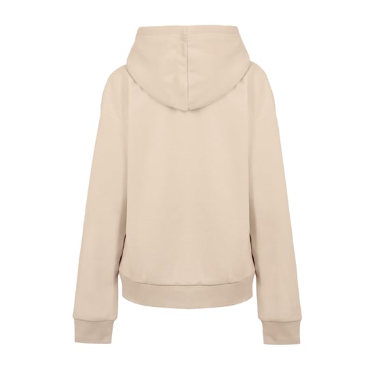 USA Pro Womens/Ladies Classic Logo Hoodie (Cream) - Image 3