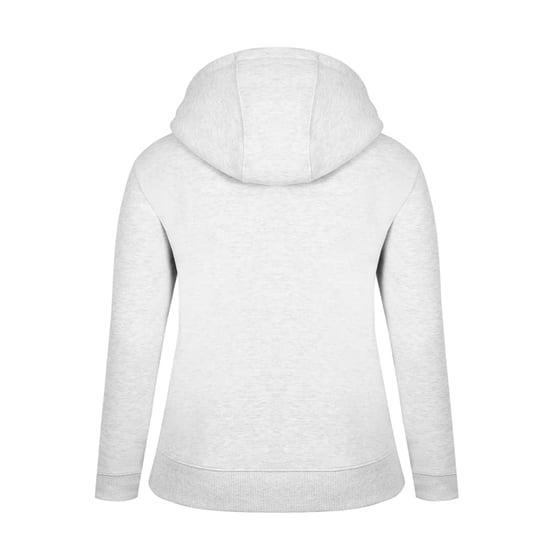 SoulCal Womens/Ladies Wave Logo Hoodie (Ice Marl Marl) - Image 2