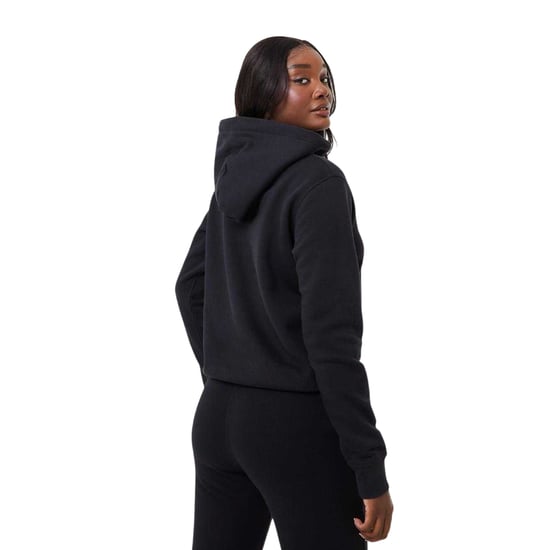 Jack Wills Womens/Ladies Astbury Pheasant Logo Relaxed Fit Hoodie (Black) - Image 2