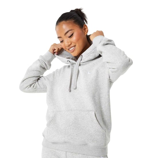 Jack Wills Womens/Ladies Astbury Pheasant Logo Relaxed Fit Hoodie (Grey Marl) - Image 2