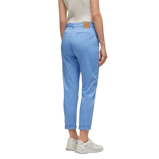 Boss Slanke chino’s voor dames (Blauw) - Image 2