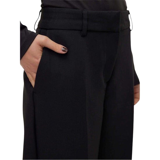 Vero Moda Chino's met rechte pasvorm voor dames (Zwart) - Image 3
