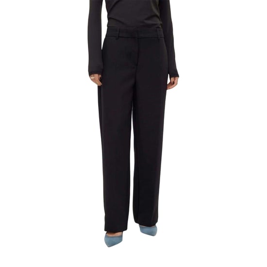 Vero Moda Chino's met rechte pasvorm voor dames (Zwart) - Image 5