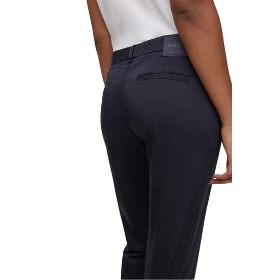 Boss Slanke chino’s voor dames (Middenblauw) - Image 3