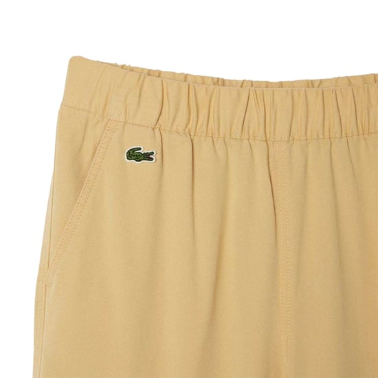 Lacoste Womens/Ladies Gabardine Cargo Trousers (Natural) - Image 3