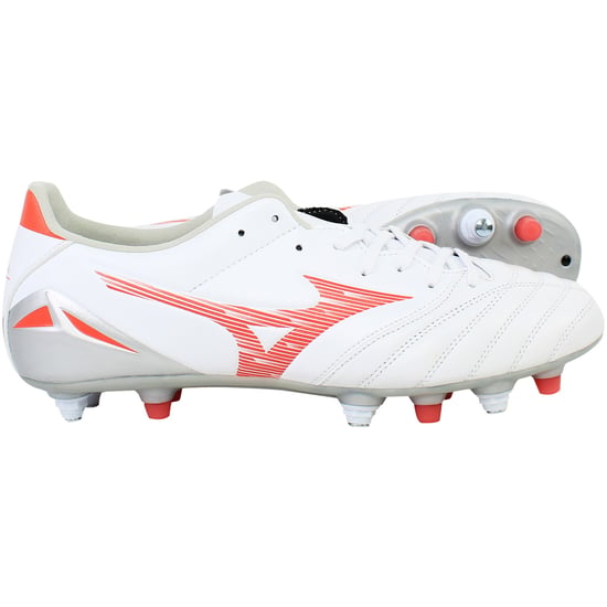 Mizuno Morelia Neo IV Pro Mix Mens White Football Boots - Image 4