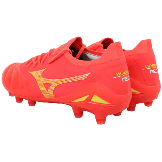 Mizuno Morelia Neo IV Beta Japan Mens Red Football Boots - Image 3