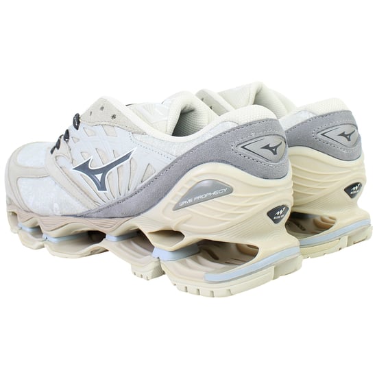 Mizuno Wave Prophecy LS Mens Grey Running Shoes - Image 3