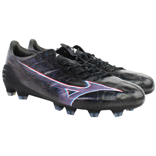 Mizuno Alpha Pro Mens Black Football Boots - Image 2
