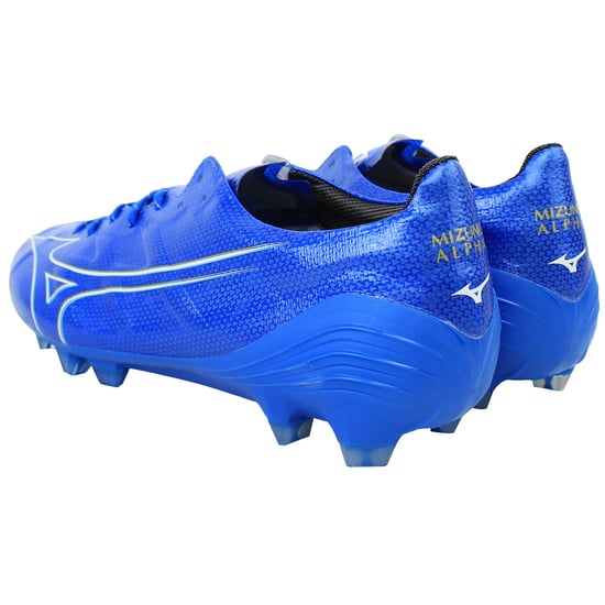 Mizuno Alpha Elite Mens Blue Football Boots - Image 3