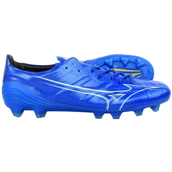 Mizuno Alpha Elite Mens Blue Football Boots - Image 4