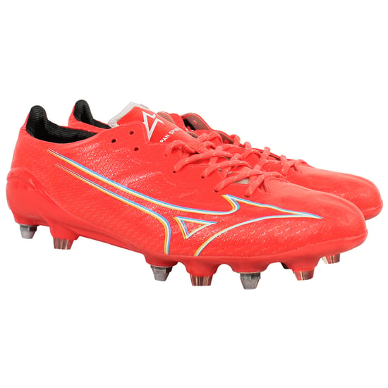 Mizuno Alpha Japan Mix Mens Red Football Boots - Image 2