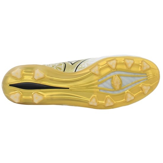 Mizuno Alpha Japan Mens White/Gold Football Boots - Image 5