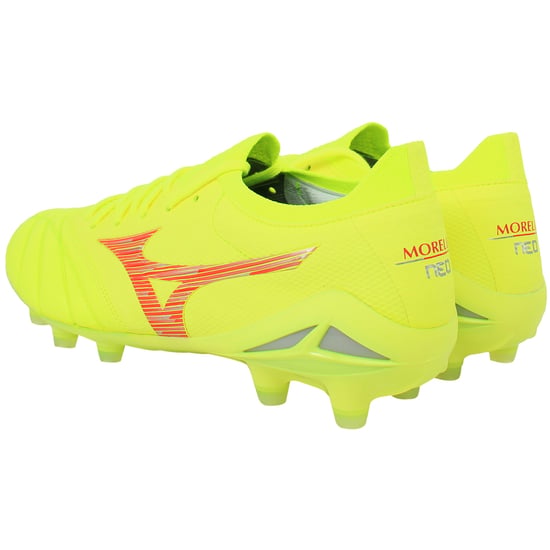 Mizuno Morelia Neo 4 Beta Japan Mens Yellow Football Boots - Image 3
