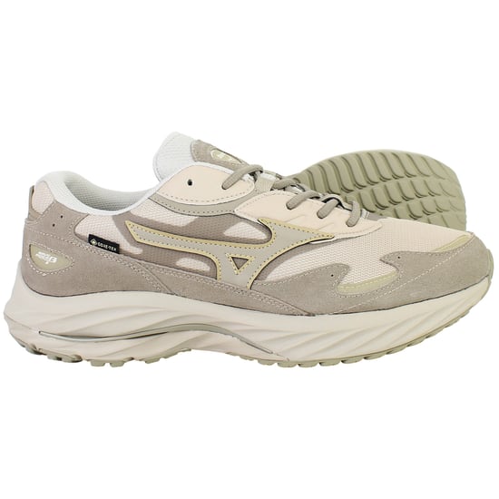 Mizuno Wave Rider Beta Gore-Tex Mens Brown Running Shoes - Image 4
