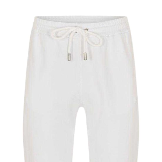 Off White Mens Fleece Joggers (White) - Image 2
