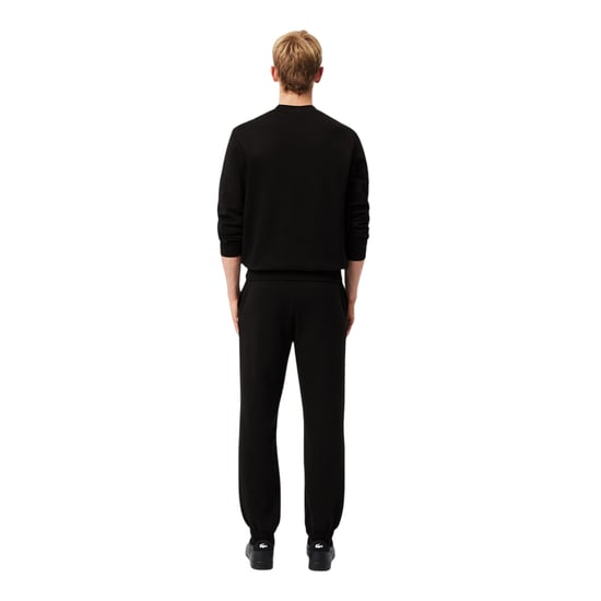 Lacoste Joggingbroek van fleece voor heren, normale pasvorm (Zwart) - Image 2
