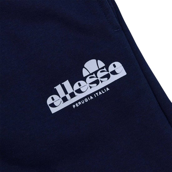 Ellesse Mens Fleece Casual Joggers (Navy) - Image 3