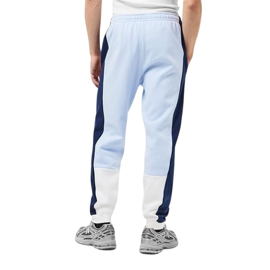 Lacoste Slanke joggingbroek voor heren met kleurblokken (Phoenix Rood/Marineblauw) - Image 2