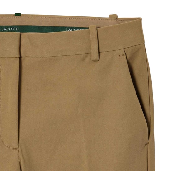 Lacoste Dames/dames broek met rechte pijpen (Beige) - Image 4