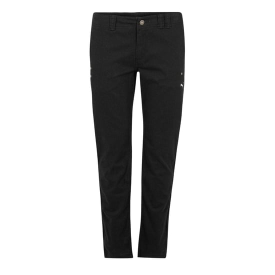 Puma Kvinnor/Damer vävda joggingbyxor (Svart) - Image 1