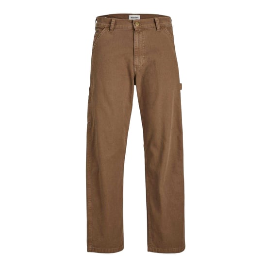 Jack And Jones Cargo-byxor med raka ben för herrar (Gummi) - Image 1