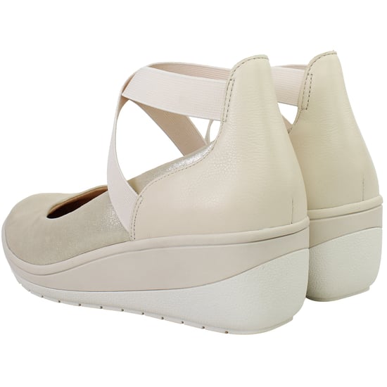 Vionic Ellery Womens Beige Wedges - Image 3