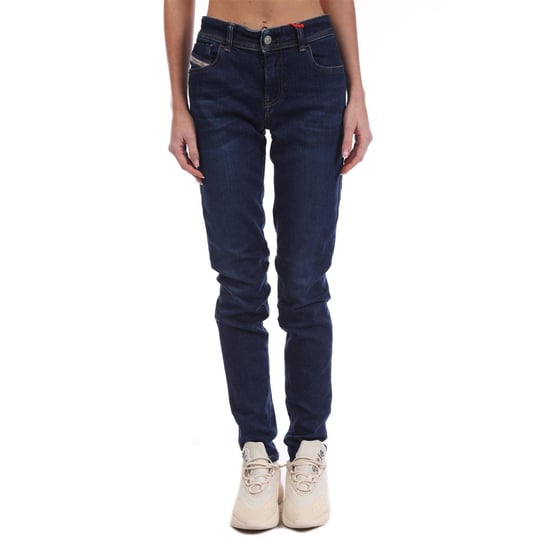 Diesel Slandy Low Skinny-jeans för kvinnor/damer 2018 (Blå) - Image 1