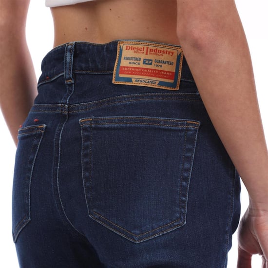 Diesel Slandy Low Skinny-jeans för kvinnor/damer 2018 (Blå) - Image 3
