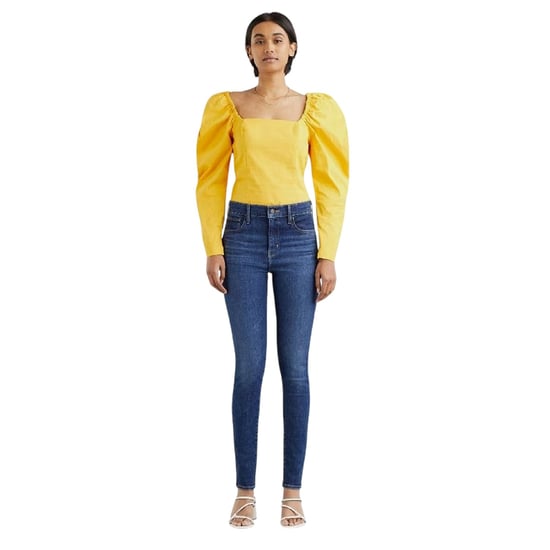 Levis Dames/Dames High Rise Skinny Jeans (Echokamer) - Image 4
