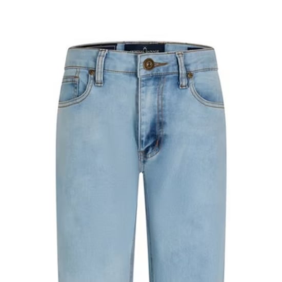 Criminal Damage Herrers SOS 5 Fickor Skinny Jeans (Bleach/Blå) - Image 3
