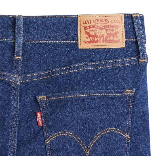 Levis Dames/Dames High Rise Skinny Jeans (Gespoeld) - Image 3