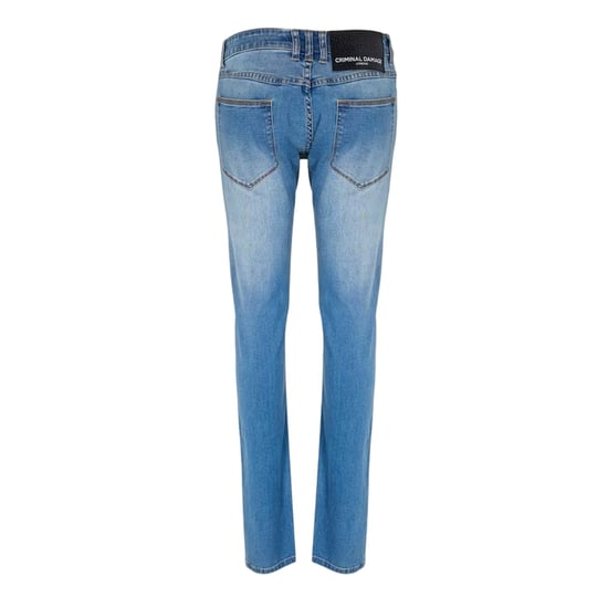 Criminal Damage Heren Skinny Jeans (Blauwe Was) - Image 2