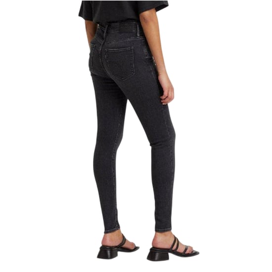 Levis Dames/Dames High Rise Skinny Jeans (Zwarte Mustang) - Image 4