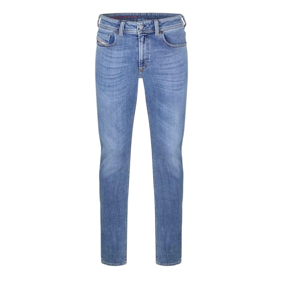 Diesel Sleenker skinny jeans van biologisch katoen voor heren (Lichtblauw) - Image 1
