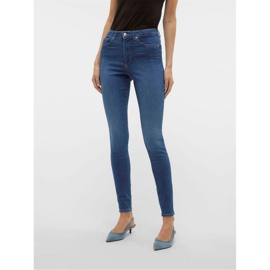 Vero Moda Skinny jeans met 5 zakken voor dames (Medium Zwart) - Image 3