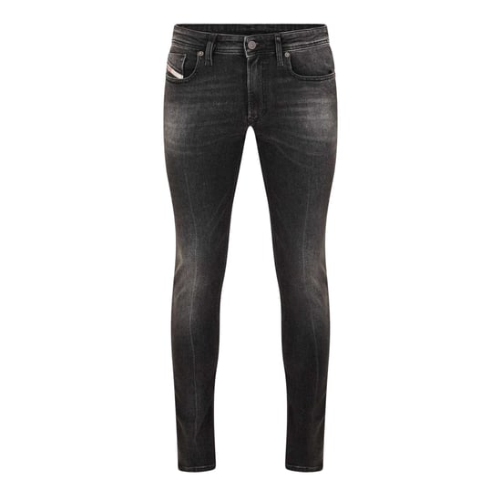 Diesel Sleenker skinny jeans van biologisch katoen voor heren (Zwart/grijs denim) - Image 1